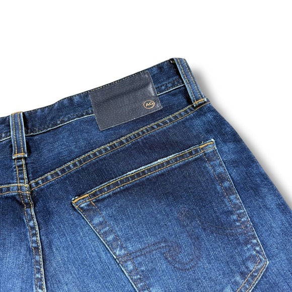 AG Adriano Goldschmied The Everett Slim Straight Jeans Mens Size 32x34 Dark Wash - Picture 6 of 11